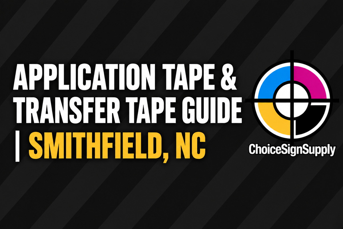 Application Tape & Transfer Tape Guide | Smithfield NC