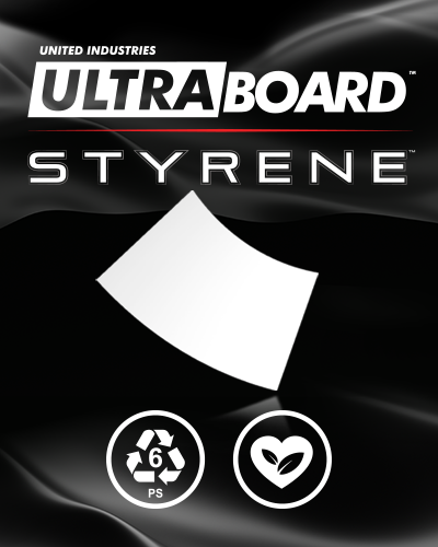 Ultraboard Polystyrene High Impact White