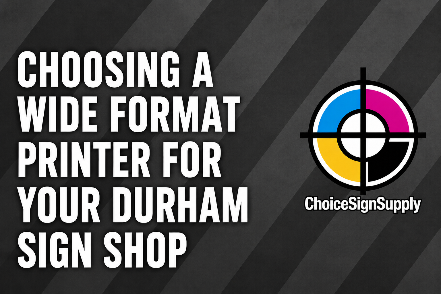 Wide Format Printer for Sign Shop | Durham NC Guide