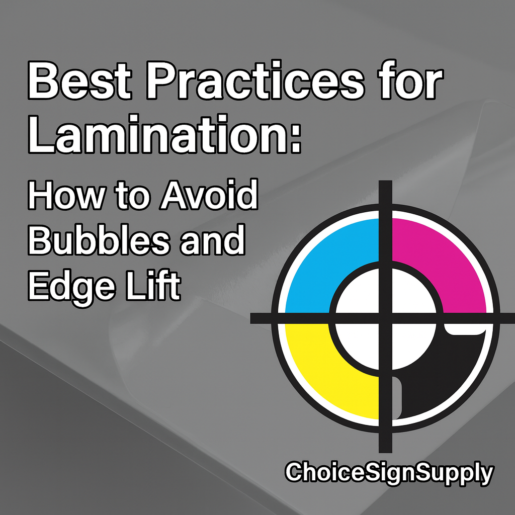 Best Practices for Lamination: How to Avoid Bubbles and Edge Lift