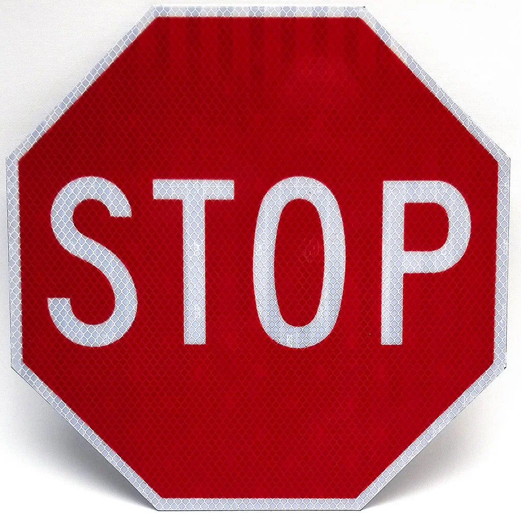 Regulatory Stop Signs – Red Reflective HIP | CPC