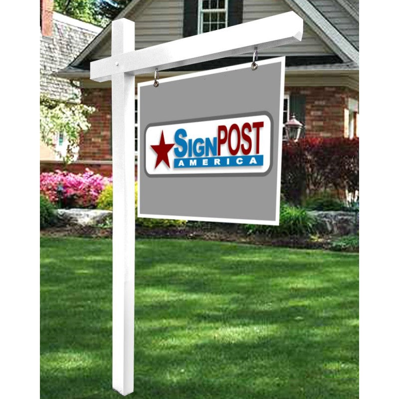 Real Estate Swing Arm Aluminum Post Kit