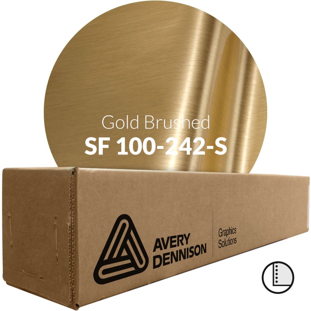 Avery Dennison® SF 100 Speciality Eng Turn Vinyl/Media